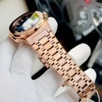 ĐỒNG HỒ NAM Carnival 8159G - Dây Thép Vàng - Blue Open Heart - Automatic - Kính Sapphire — ảnh 3