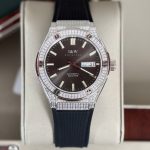 ĐỒNG HỒ NAM I&W CARNIVAL 55851G - Mặt Full Đá Xám – Automatic- Kính Sapphire — ảnh 1