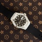 ĐỒNG HỒ NAM I&W CARNIVAL 55851G - Mặt Full Đá Xám – Automatic- Kính Sapphire — ảnh 3