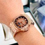 ĐỒNG HỒ NAM Carnival 8110G1 - Mặt Nâu - Dây Thép Gold- Automatic - Kính Sapphire — ảnh 11