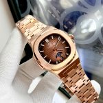 ĐỒNG HỒ NAM Carnival 8110G1 - Mặt Nâu - Dây Thép Gold- Automatic - Kính Sapphire — ảnh 4