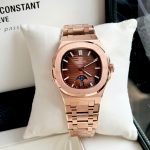 ĐỒNG HỒ NAM Carnival 8110G1 - Mặt Nâu - Dây Thép Gold- Automatic - Kính Sapphire — ảnh 5