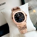 ĐỒNG HỒ NAM Carnival 8110G1 - Mặt Đen - Dây Thép Gold- Automatic - Kính Sapphire — ảnh 9