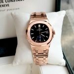 ĐỒNG HỒ NAM Carnival 8110G1 - Mặt Đen - Dây Thép Gold- Automatic - Kính Sapphire — ảnh 5