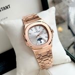 ĐỒNG HỒ NAM Carnival 8110G1 - Mặt Bạc - Dây Thép Gold- Automatic - Kính Sapphire — ảnh 8