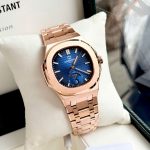 ĐỒNG HỒ NAM Carnival 8110G1 - Mặt Blue - Dây Thép Gold- Automatic - Kính Sapphire — ảnh 7