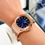 ĐỒNG HỒ NAM Carnival 8110G1 - Mặt Blue - Dây Thép Gold- Automatic - Kính Sapphire — ảnh 2