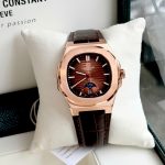 ĐỒNG HỒ NAM Carnival 8110G1 - Mặt Nâu - Dây Da - Automatic - Kính Sapphire — ảnh 10