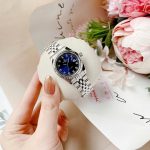 ĐỒNG HỒ Nữ Carnival 8131L-VT-X-Mặt Xanh - Dây Thép Bạc - Pin - Kính Sapphire — ảnh 5