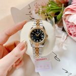 ĐỒNG HỒ Nữ Carnival 8131L-CV-D- Mặt Đen - Demi Vàng - Pin - Kính Sapphire — ảnh 5