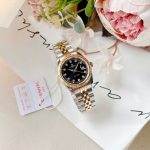 ĐỒNG HỒ Nữ Carnival 8131L-CV-D- Mặt Đen - Demi Vàng - Pin - Kính Sapphire — ảnh 3
