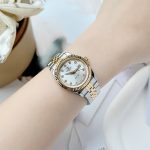 ĐỒNG HỒ Nữ Carnival 8131L-CV-T- Mặt Bạc - Demi Vàng - Pin - Kính Sapphire — ảnh 4