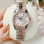 ĐỒNG HỒ Nữ Carnival 8131L-CH-T-Mặt Bạc - Demi Vàng Hồng - Pin - Kính Sapphire — ảnh 1