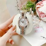 ĐỒNG HỒ Nữ Carnival 8131L-CH-T-Mặt Bạc - Demi Vàng Hồng - Pin - Kính Sapphire — ảnh 5