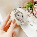 ĐỒNG HỒ Nữ Carnival 8131L-CH-T-Mặt Bạc - Demi Vàng Hồng - Pin - Kính Sapphire — ảnh 7