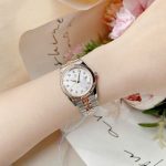 ĐỒNG HỒ Nữ Carnival 8131L-CH-T-Mặt Bạc - Demi Vàng Hồng - Pin - Kính Sapphire — ảnh 4