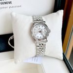 ĐỒNG HỒ Nữ Carnival 8131L-VT-T-Mặt Bạc - Dây Thép Bạc - Pin - Kính Sapphire — ảnh 5