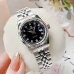 ĐỒNG HỒ Nữ Carnival 8131L-VT-D-Mặt Đen - Dây Thép Bạc - Pin - Kính Sapphire — ảnh 1
