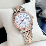 Đồng Hồ Nam Carnival 8131G  Dây Thép Demi - Mặt Xà Cừ Bạc - Automatic - Kính Sapphire — ảnh 8