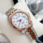 Đồng Hồ Nam Carnival 8131G  Dây Thép Demi - Mặt Xà Cừ Bạc - Automatic - Kính Sapphire — ảnh 10