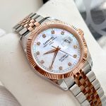Đồng Hồ Nam Carnival 8131G  Dây Thép Demi - Mặt Xà Cừ Bạc - Automatic - Kính Sapphire — ảnh 2