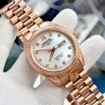 Đồng Hồ Nam Carnival 8907G Dây Thép Rose Gold - Mặt Xà Cừ Bạc - Automatic - Kính Sapphire — ảnh 5