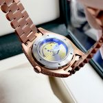 Đồng Hồ Nam Carnival 8907G Dây Thép Rose Gold - Mặt Xà Cừ Bạc - Automatic - Kính Sapphire — ảnh 10