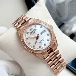Đồng Hồ Nam Carnival 8907G Dây Thép Rose Gold - Mặt Xà Cừ Bạc - Automatic - Kính Sapphire — ảnh 9