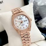 Đồng Hồ Nam Carnival 8907G Dây Thép Rose Gold - Mặt Xà Cừ Bạc - Automatic - Kính Sapphire — ảnh 8