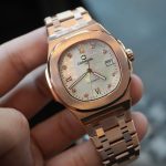 Đồng Hồ Nam Carnival 8160G Dây Thép Rose Gold - Mặt Xà Cừ Bạc - Automatic - Kính Sapphire — ảnh 7