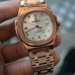 Đồng Hồ Nam Carnival 8160G Dây Thép Rose Gold - Mặt Xà Cừ Bạc - Automatic - Kính Sapphire — ảnh 4
