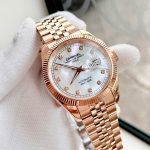 Đồng Hồ Nam Carnival 8131G  Dây Thép Rose Gold - Mặt Xà Cừ Bạc - Automatic - Kính Sapphire — ảnh 8
