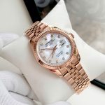 Đồng Hồ Nam Carnival 8131G  Dây Thép Rose Gold - Mặt Xà Cừ Bạc - Automatic - Kính Sapphire — ảnh 3