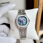 ĐỒNG HỒ Nữ Carnival 8160L-VT-DK-Mặt Xà Cừ Tím-Dây Thép-Pin-Kính Sapphire — ảnh 4