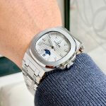 Đồng Hồ Nam Carnival 8110G1 - Mặt Trắng - Dây Thép Bạc- Automatic - Kính Sapphire — ảnh 9