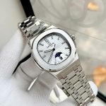 Đồng Hồ Nam Carnival 8110G1 - Mặt Trắng - Dây Thép Bạc- Automatic - Kính Sapphire — ảnh 4