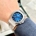Đồng Hồ Nam Carnival 8110G1 - Mặt Xanh - Dây Thép Bạc- Automatic - Kính Sapphire — ảnh 5