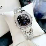 Đồng Hồ Nam Carnival 8110G1 - Mặt Đen - Dây Thép Bạc- Automatic - Kính Sapphire — ảnh 5