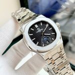 Đồng Hồ Nam Carnival 8110G1 - Mặt Đen - Dây Thép Bạc- Automatic - Kính Sapphire — ảnh 4