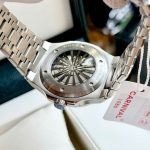 Đồng Hồ Nam Carnival 8110G1 - Mặt Đen - Dây Thép Bạc- Automatic - Kính Sapphire — ảnh 8