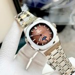 Đồng Hồ Nam Carnival 8110G1 - Mặt Nâu Cafe - Dây Thép Bạc- Automatic - Kính Sapphire — ảnh 6
