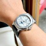 Đồng Hồ Nam Carnival 8110G1 - Mặt Trắng - Dây Da - Automatic - Kính Sapphire — ảnh 10