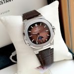 Đồng Hồ Nam Carnival 8110G1 - Mặt Nâu Cafe - Dây Da - Automatic - Kính Sapphire — ảnh 7