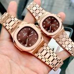 Đồng Hồ Nam Carnival 8160G - Dây Thép Rose Gold - Mặt Nâu Cafe - Automatic - Kính Sapphire — ảnh 6