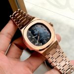 Đồng Hồ Nam Carnival 8160G Dây Thép Rose Gold - Mặt Xà Cừ Tím - Automatic - Kính Sapphire — ảnh 4