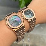Đồng Hồ Nam Carnival 8160G Dây Thép Rose Gold - Mặt Xà Cừ Tím - Automatic - Kính Sapphire — ảnh 6