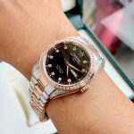 Đồng Hồ Nam Carnival 8907G - Dây Thép Demi - Mặt Đen - Automatic - Kính Sapphire — ảnh 5