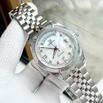 Đồng Hồ Nam Carnival 8190G-VT-TK DAYDATE-Thép Bạc-Mặt Xà Cừ Trắng-Pin-Kính Sapphire — ảnh 2