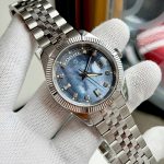 Đồng Hồ Nam Carnival 8190G-VT-DK DAYDATE-Thép Bạc-Mặt Xà Cừ Tím-Pin-Kính Sapphire — ảnh 10