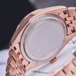 Đồng Hồ Nam Carnival 8190G-VH-DK DAYDATE-Thép Vàng-Mặt Xà Cừ Tím-Pin-Kính Sapphire — ảnh 8
